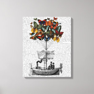 Schmetterlingsmarine Leinwanddruck