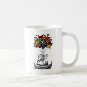 Schmetterlingsmarine Tasse