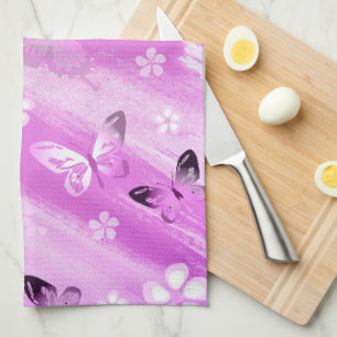 Schmetterlingsmuster 12 geschirrtuch
