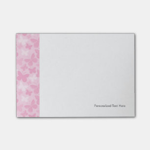 Schmetterlingsmuster 2 post-it klebezettel