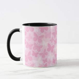 Schmetterlingsmuster 2 tasse