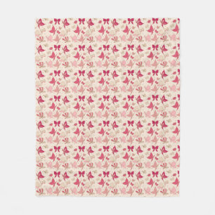 Schmetterlingsmuster 3 fleecedecke