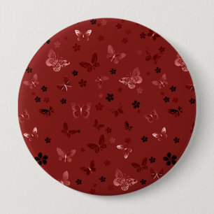 Schmetterlingsmuster 6 button