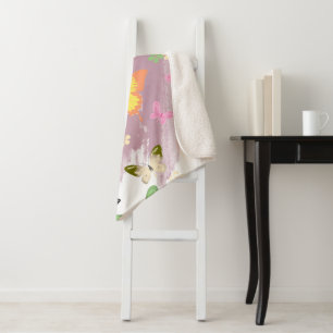 Schmetterlingsmuster 7 sherpadecke