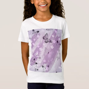 Schmetterlingsmuster 8 T-Shirt