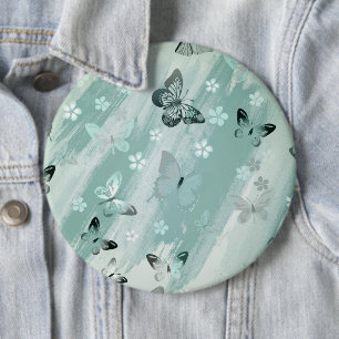 Schmetterlingsmuster 9 button