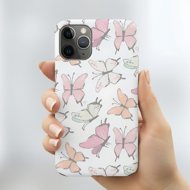 Schmetterlingsmuster Case-Mate iPhone Hülle (butterfly pattern phone case)