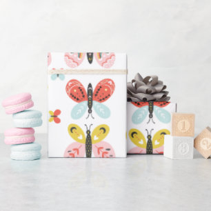 Schmetterlingsmuster geschenkpapier