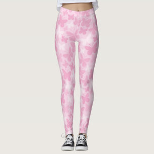 Schmetterlingsmuster Leggings
