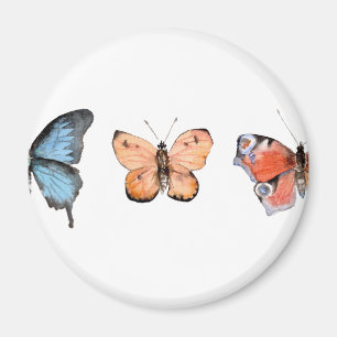 Schmetterlingsmuster Magnet