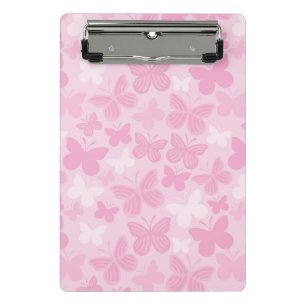 Schmetterlingsmuster Mini Klemmbrett