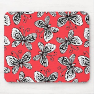 Schmetterlingsmuster Mousepad