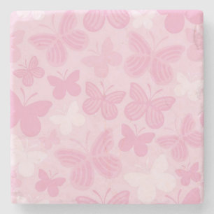 Schmetterlingsmuster Steinuntersetzer