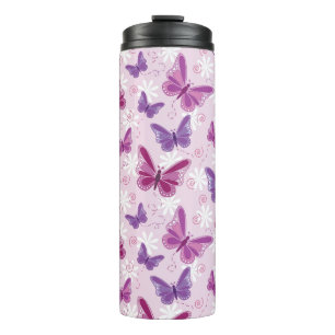Schmetterlingsmuster Thermosbecher