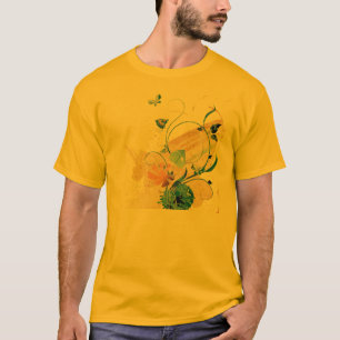 Schmetterlings'n-Blumen-T - Shirt