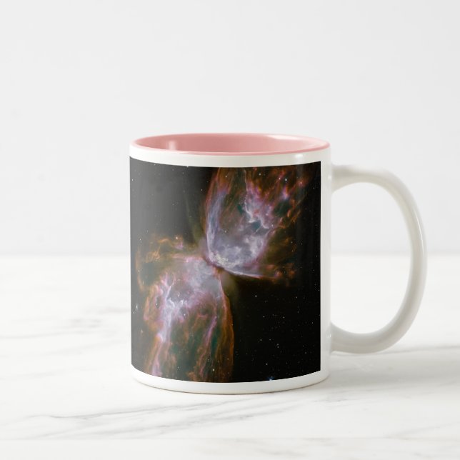 Schmetterlingsnebel NGC 6302 Zweifarbige Tasse (Rechts)