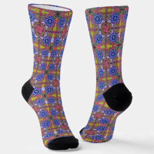 "Schmetterlingsnebel" (Zeichnung) Socken