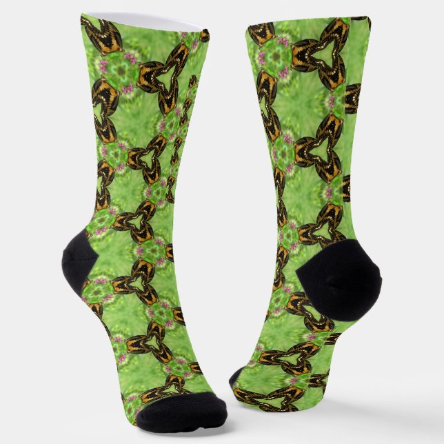 Schmetterlingsocken Socken (Gewinkelt)