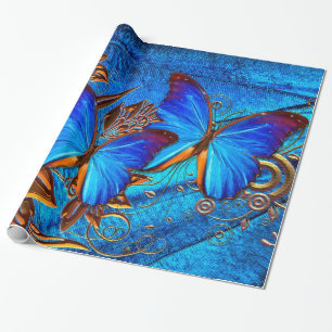 Schmetterlingspapier Art 35 Geschenkpapier