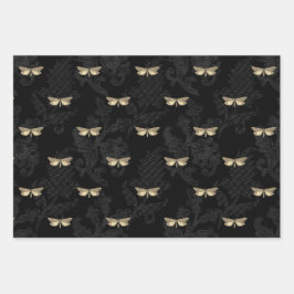 Schmetterlingspapier Geschenkpapier Set