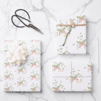 Schmetterlingspapier Geschenkpapier Set