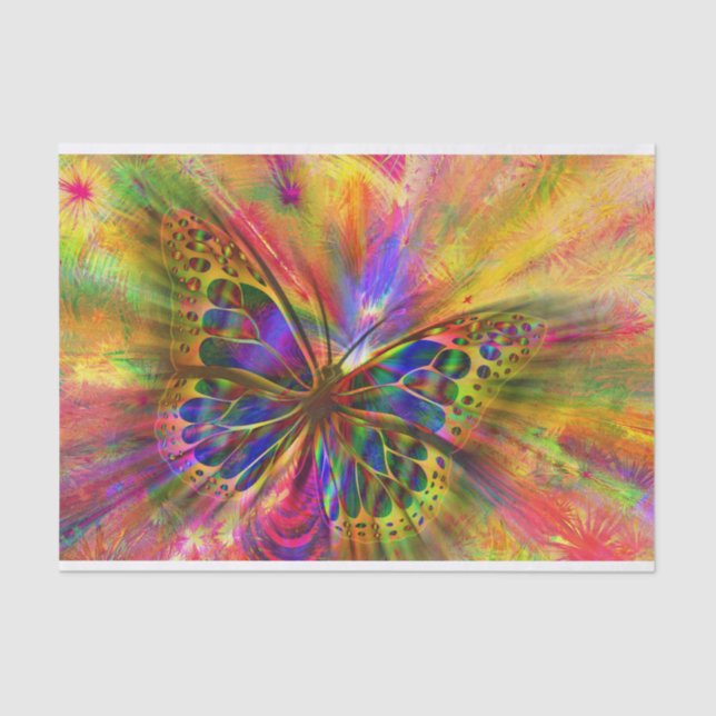 Schmetterlingspapier Seidenpapier (Vorderseite)