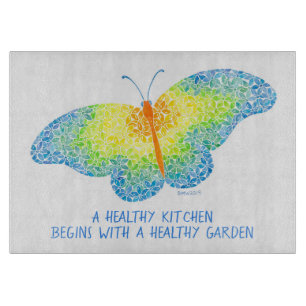 Schmetterlingsplatte Schneidebrett