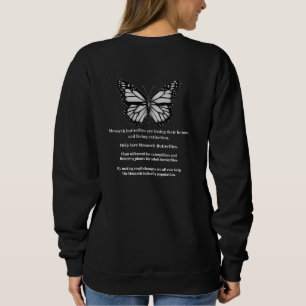 Schmetterlingspullover Sweatshirt