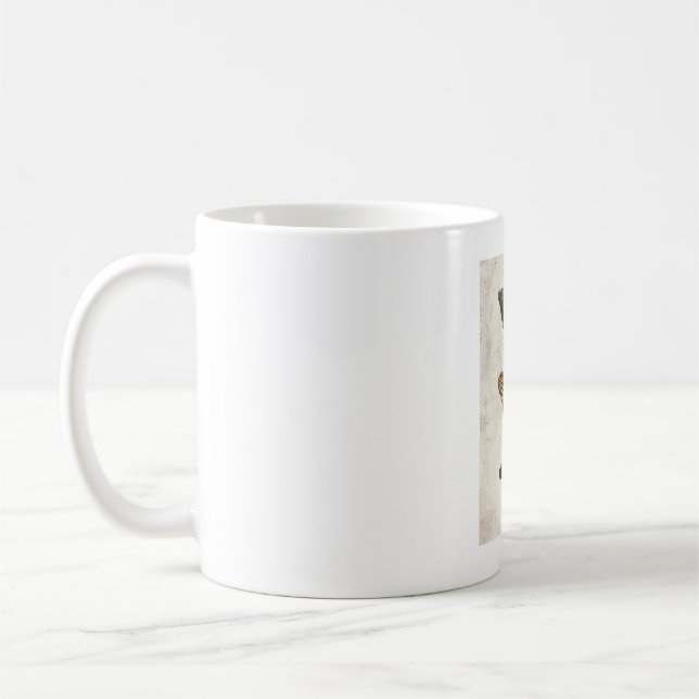 Schmetterlingssammlung Kaffeetasse (Links)
