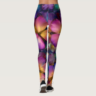 Schmetterlingsspiegelung  leggings