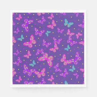 Schmetterlingstanz Serviette