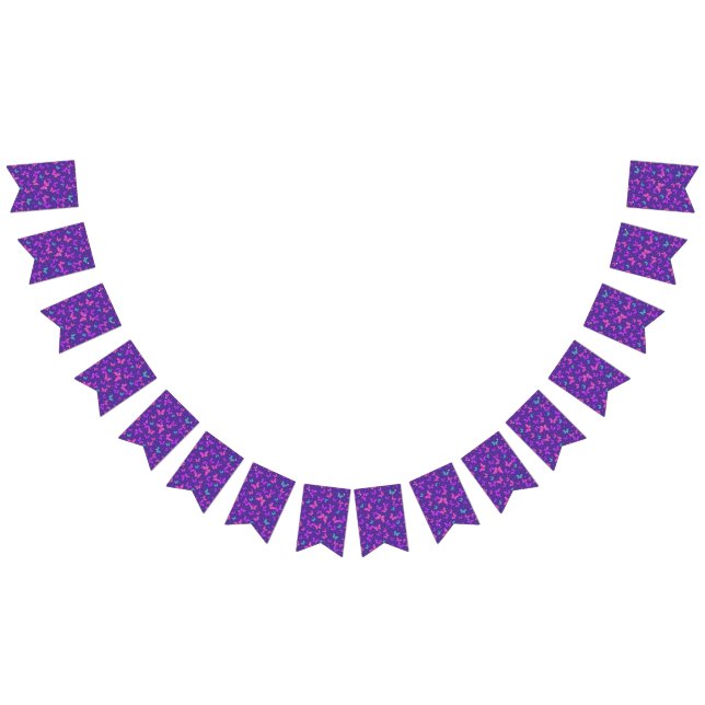 Schmetterlingstanz Wimpelkette (Alle)