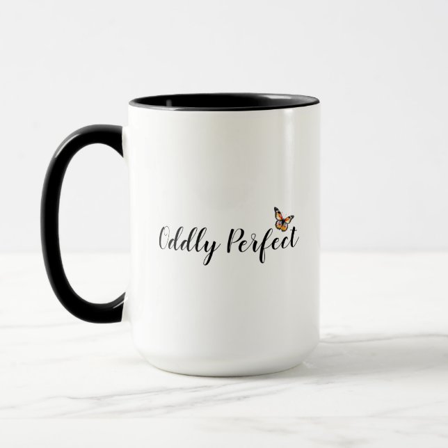 Schmetterlingstasse 'Eigenartig Perfekt' Tasse (Links)