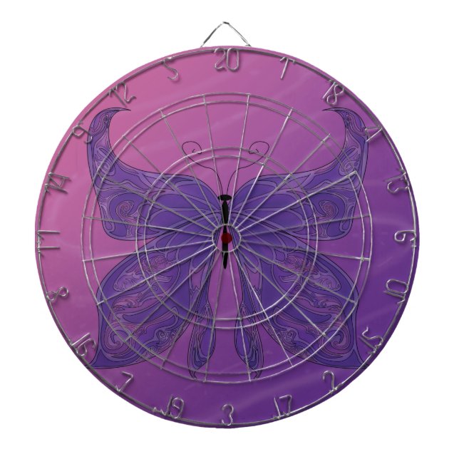 Schmetterlingsträume Dartscheibe (vorne)
