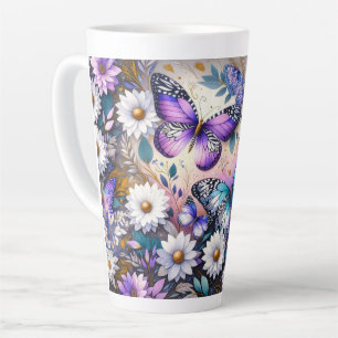 Schmetterlingsträume Floral Milchtasse
