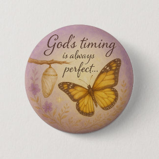 Schmetterlingsverwandlung - Knopfdesign Button