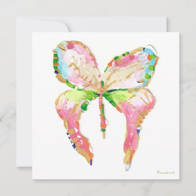 Schmetterlingswechsel Ankündigung (Vorderseite)