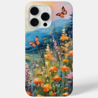 Schmetterlingswiese farbenfroh gestrichen IPhone F Case-Mate iPhone Hülle