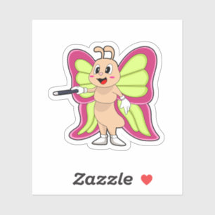 Schmetterlingzauberstab Aufkleber