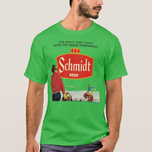 Schmidt Beer Retro Defunktionierte Cowboy Nature S T-Shirt