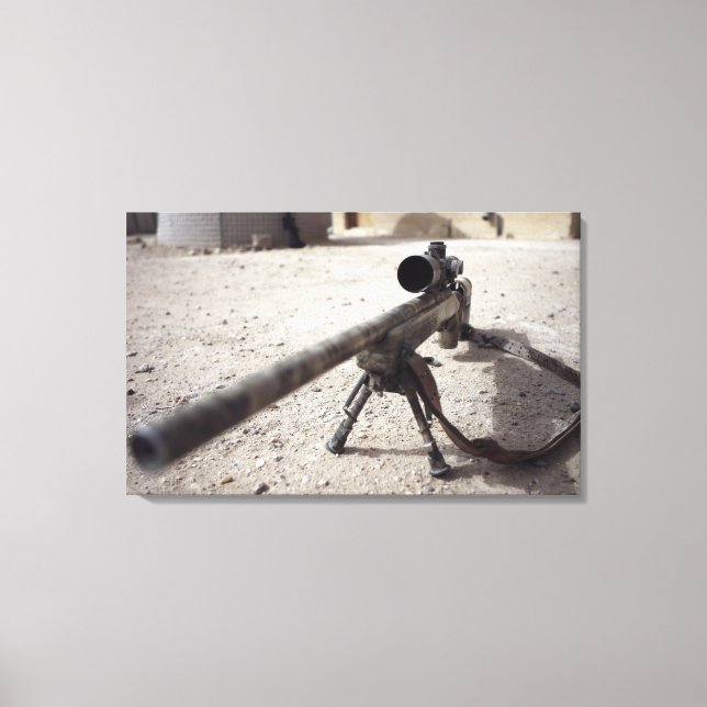 Schmidt & Bender M-854155 DS Leinwanddruck (Vorderseite)