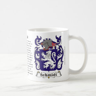 Schmidt-Familien-Wappen Tasse