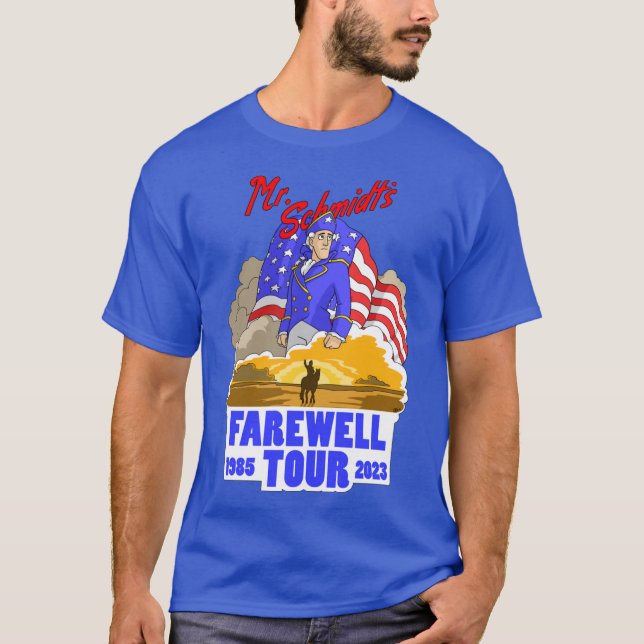 Schmidt Farewellour funny T-Shirt (Vorderseite)