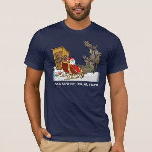 Schmidt-Haus-lustiger WeihnachtsT - Shirt