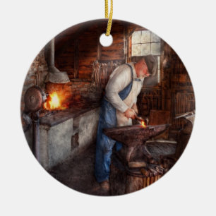 Schmied - Der Schmied Keramikornament