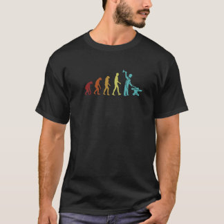 Schmied-Evolution Hobby Legende Schmieden Amboss B T-Shirt