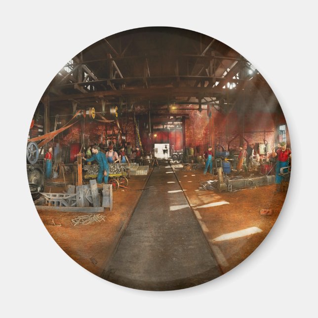 Schmied - Forging ahead 1905 Magnet (Vorne)