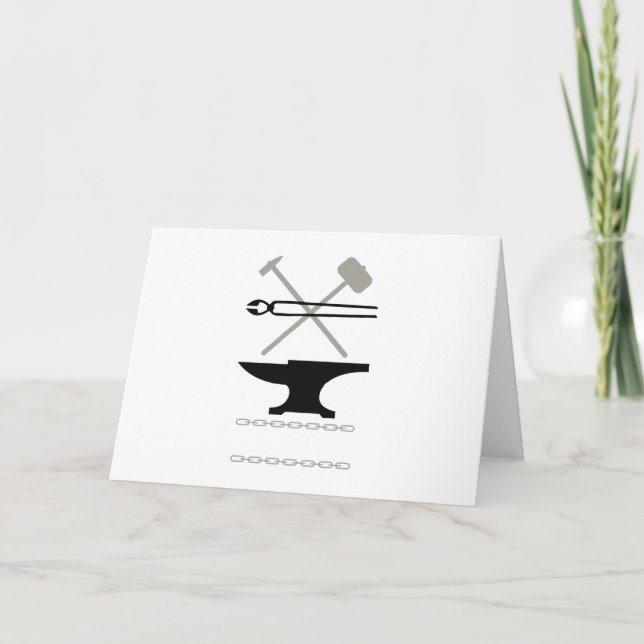 Schmied Karte (Vorderseite)