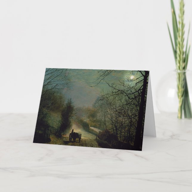 Schmiede-Tal Johns Atkinson Grimshaw | Karte (Vorderseite)