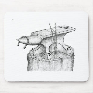 Schmiede-und Hufschmied-Produkte Mousepad